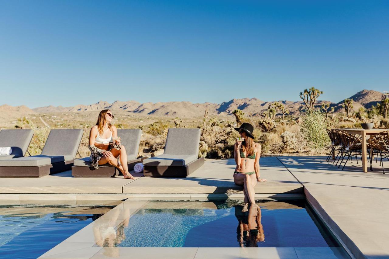 Amaru Muru - Luxury Retreat With Pool/Hot Tub/Yoga Joshua Tree Bagian luar foto