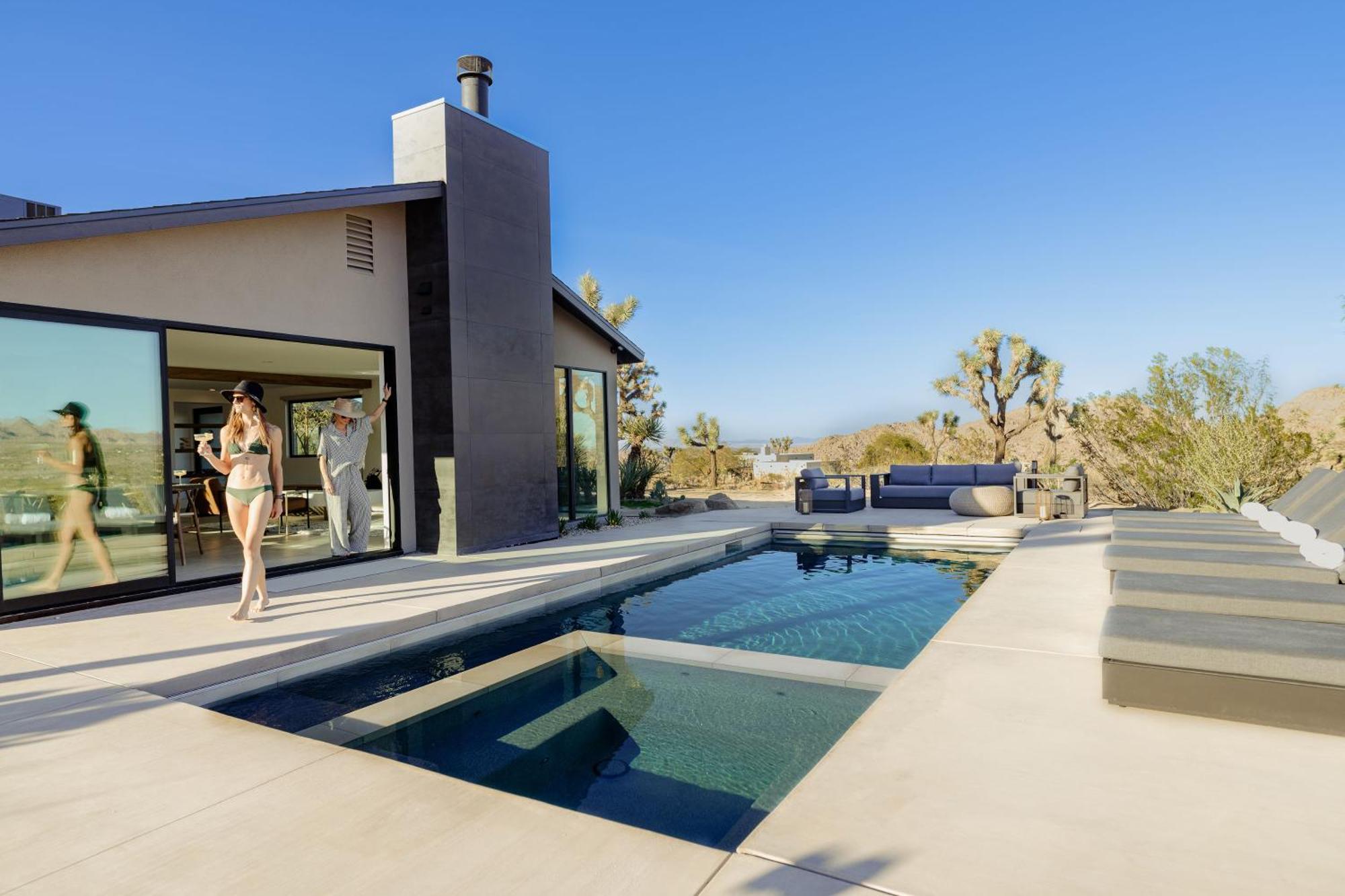 Amaru Muru - Luxury Retreat With Pool/Hot Tub/Yoga Joshua Tree Bagian luar foto