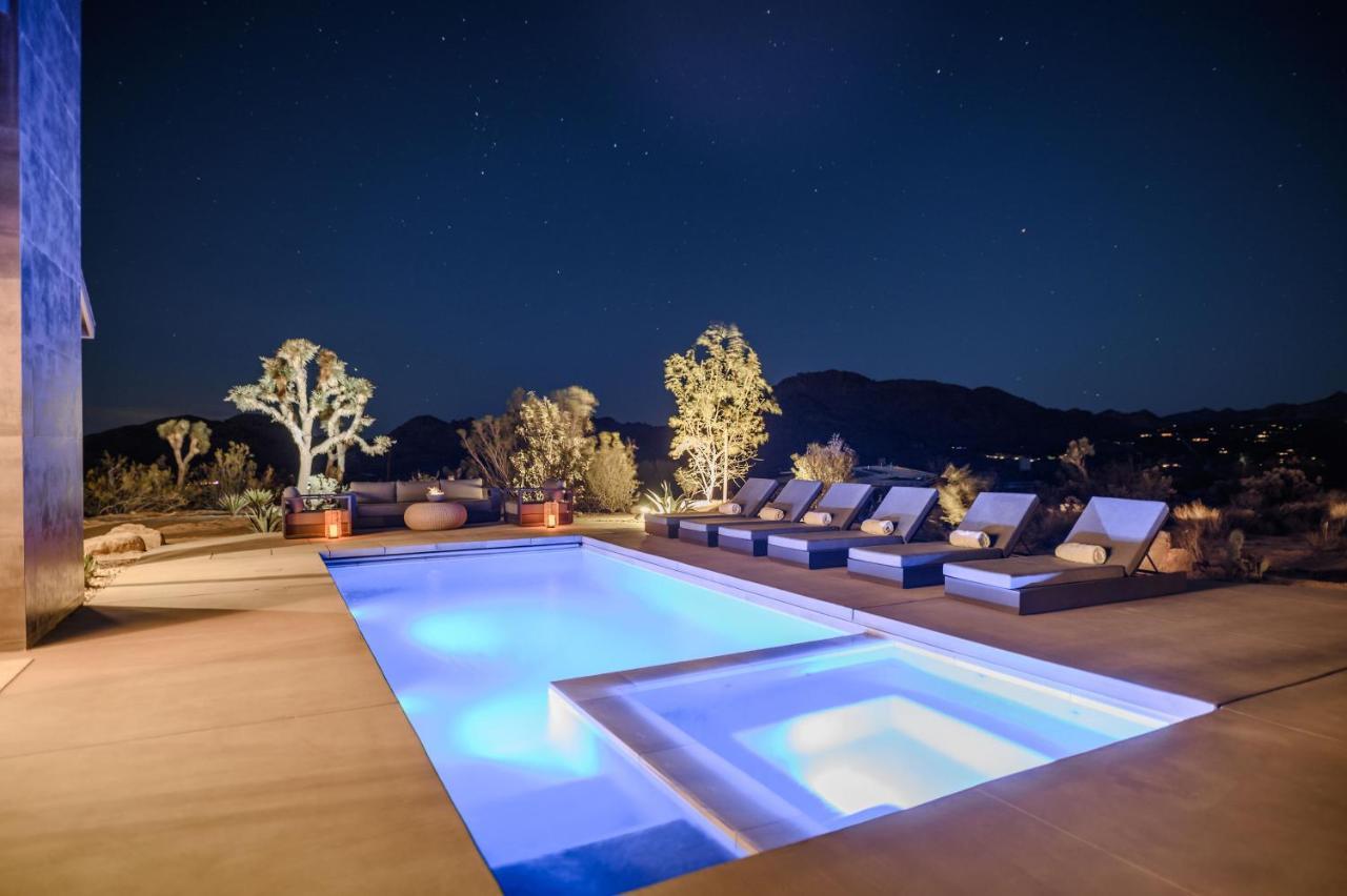 Amaru Muru - Luxury Retreat With Pool/Hot Tub/Yoga Joshua Tree Bagian luar foto