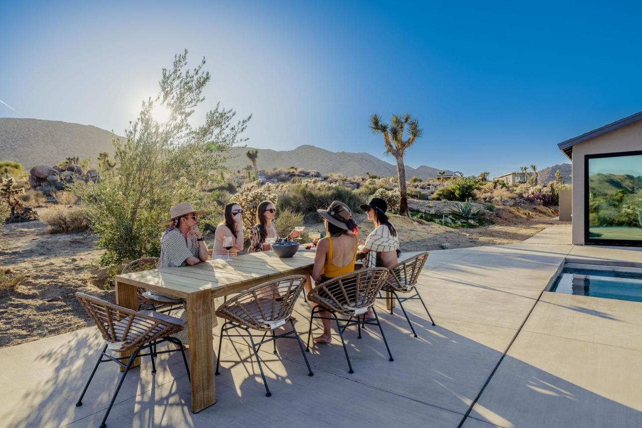 Amaru Muru - Luxury Retreat With Pool/Hot Tub/Yoga Joshua Tree Bagian luar foto