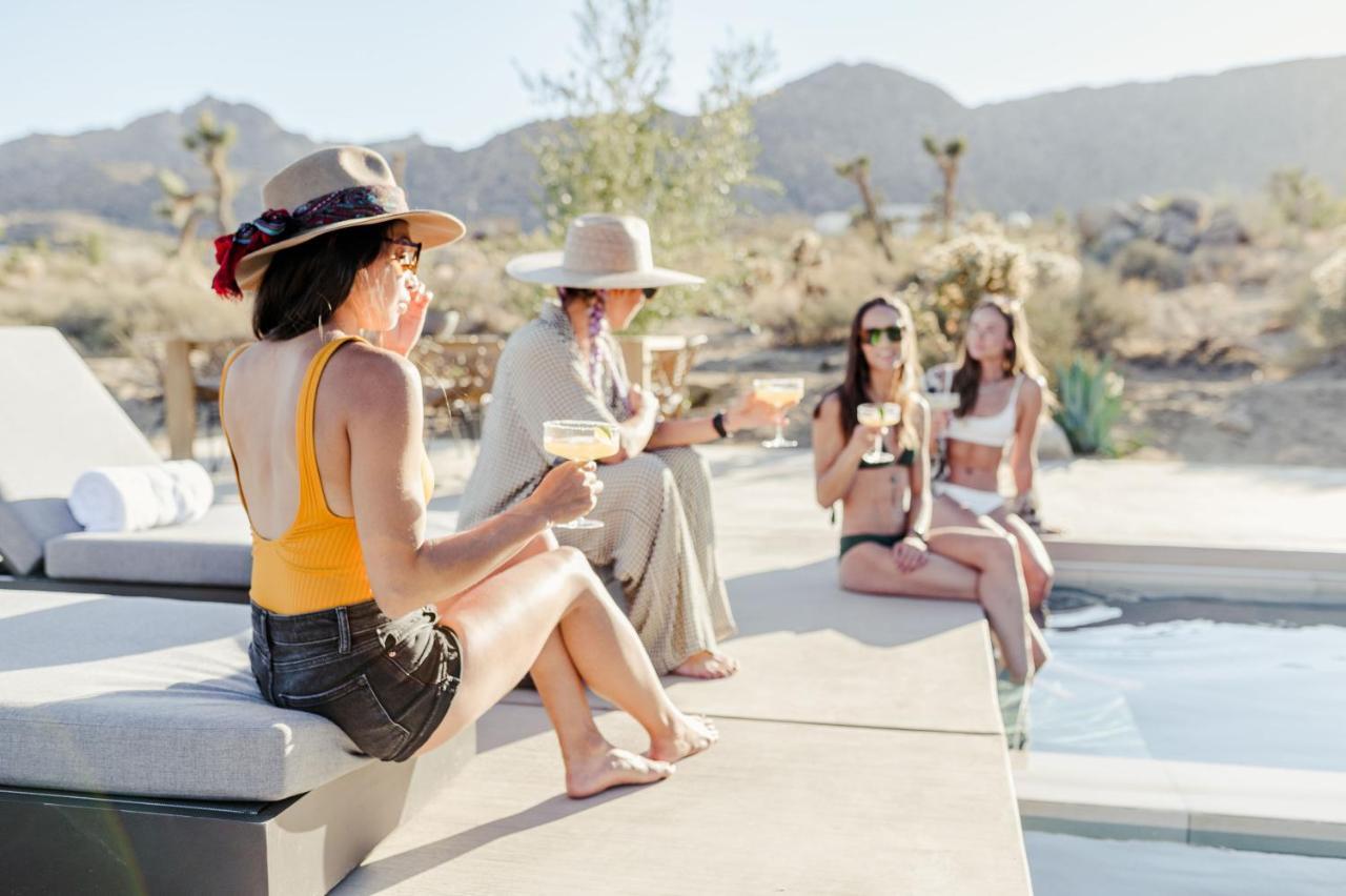 Amaru Muru - Luxury Retreat With Pool/Hot Tub/Yoga Joshua Tree Bagian luar foto